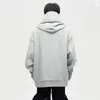 Outono ninja streetwear gola alta hoodies para homens carta bordado hip hop moda sweatshirts y2k vintage velo com capuz 240116