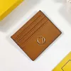 Designer Kreditkortsplatser Plånböcker Kort Cover Women Key Pouch Card Man Mini Wallet Coin Purses Pures Mens Key Ring Credit Coin Clutch Mini Bag Canvas Card Holder Man Man