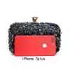 Tassel Women Evening Bags Diamonds Beaded Wedding Chain Shoulder Clutches Plastic Embroidery Party Dinner Purse 240117