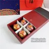 Gift Wrap 22.5x15.5x5cm Blue Retro Candy Packaging Box Creative Cake Cookie Mooncake Wedding Nougat Boxes 100pcs/lot