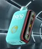 Bang Box 9000 Puff-18000 Puff Set Large Vaporizer Disponible Vape E-Cigarett Net COIL LEDLAMP LACKEBLEBLE BATTERY 9K PULDS 18K PULDS VAPER Två lägen