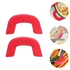 Table Mats Pot Earrings Heat Insulation Handle Sleeve Kitchen Utensils Anti-scald Gloves Cookware Oven Silicone Cover