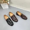 Robe chaussures Birkuir véritable cuir mode pour femmes mocassins sans lacet noir travail talon bas luxe printemps