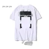 Summer luksusowe męskie i damskie koszulki designerskie odzież luźna koszulka Top Casual Street Graffiti Shirt koszulka z krótkim rękawem T-shirt Off White 5968