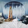 Tapestries Tapestry Dining Room Decorative Painting Fabric Home Wall Hanging Beach Towel Drop Delivery Otuc9