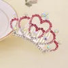 Accessori per capelli Adorabile Dolce Fata Lega Tiara Copricapo Puntelli Po Corona Accessorio Forcina per bambini Clip per bambini Pettine per ragazza