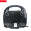 Xeoleo 5 i 1 Electric Waffles Maker Multibaker Bubble Mini SanddonutdoughNutpaninicake Machine Kitchen Bread Nonstick 240116