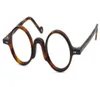 Mens Optical Glasses Brand Men Women Retro Round Eyeglasses Frame Vintage Plank Spectacle Frames Small Size Myopia Glasögon Eyewear1702520