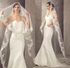 2020長さ3メートルの最も安いチャペルの長さのホワイトアイボリーブライダルベールとcombue de noiva longo wedding veil cpa8593327997