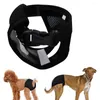 Vêtements pour chiens Pantalons pour animaux de compagnie Doux Confortable Menstruel Réglable Couche-culotte physiologique pour chiens Fournitures Accessoires