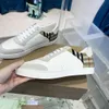 Designer tryckkontroll sneakers kvinnor män casual skor plattform randig tryckt bokstäver plädtränare sko