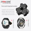 FRUCASE PU Watch Winder for automatic watches automatic winder for 3 watches 240117