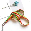 Keychains 100st/Lot 3 Colors Stripe Lanyard Phone Mobile Rope Cell Holder Lanyards