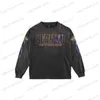 Men's T-Shirts Vintage Saint Michael Dice Printed Long Sleeved T-shirt Men Women 1 1 High Retro vintage T Shirt Oversized Casual Tops Tee T240117