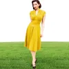 Women039s Vintage Style Vintage 1940s Shirtwaist Trumpet Evening Dress Dress Swing Skater Prom Dress5132708