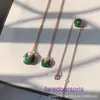 Merk dames Carter ketting te koop online winkel 925 sterling zilveren amulet vrouwelijke witte parelmoervlinder rode chalcedoon dubbelzijdig maat 18k met originele doos