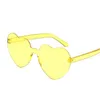 Яркие цвета в форме сердца, океанские индивидуальные очки, дизайнерские брендовые солнцезащитные очки UV400, высокое качество для мужчин 230920