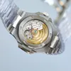 5711 Montre De Luxe Diamantuhr Herrenuhren 40 mm 324 automatisches mechanisches Uhrwerk Stahl Uhren Designeruhren Armbanduhren