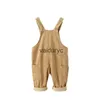 Broek lawadka 9m-36m baby boy girl broek corduroy jumpsuit voor baby mode peuter's overalls meisjes jongens casual play tuit broek h240508