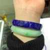 Natural Lapis Lazuli Stone Armband Gemstone Jewelry Bangle for Woman Man Wholesale 240116