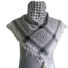 Scarves Arab Scarf Lattice Pattern Adult Tactically Shemagh Outdoor Keffiyeh Headscarf Multi Purpose 13MC