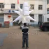 Attractive Parade Performance Holding Inflatable Meteor Shooting Star Model Walking Blow Up Comet For Event