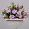 Dekorativa blommor Spr !!! 10st/Lot Wedding Road Lead Artificial Kissing Ball Table Centerpiece Decoration