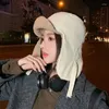 Ball Caps Korean Fashion Lei Feng Hat Women's Winter Thickened Windproof With Plush For Warm And Cold Protection