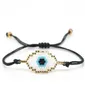 SHINUSBOHO MIYUKI Pulseira Turco Mal EyePulseiras Mulheres Pulseras Mujer Moda 2019 Jóias Artesanais Borla Aço Inoxidável Bead201127056