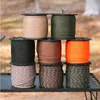 9Core 550 Military Paracord Rope 100M With Cutting Storage Measure Spool 4mm Outdoor Survival Parachute Cord Tent Lanyard Stra 240117