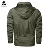 Automne hommes en plein air coupe-vent vestes à capuche coupe-vent manteau Camping pêche tactique militaire mâle respirant décontracté veste 5XL 240116