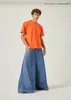 Oversized Pocket Retro Wkwkp00180 Cargo Jeans Street Punk JNCO Jeans Y2K Mens Hip Hop Wide leg Floor length Denim Trousers 240116