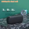 Przenośne głośniki xdobo x8 60W potężny głośnik Bluetooth Bocina Bluetooth Portable równolegle Bluetooth potencjał subwoofer Caixa de J240117