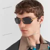 Modedesigner-Sonnenbrille, klassische Brille, Goggle, Outdoor, Strand-Sonnenbrille für Mann und Frau, dreieckige Signatur, hochwertiger Buchstabe Pra, heißer Polaroid-Luxus