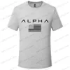 Men's T-Shirts 2023 USA New Type of Soft Round Neck Casual Short-Sleeved T-shirt Men Hot Drill Base Shirt Men's Jacket T240117