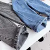 Jeans Lawadka Spring Autumn Kids Girls Jeans Fashion Children Girls Pants Denim Trousers High Waist Jean High Quality Age for 3-12Year H240508