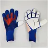 Sports Gloves Thickened Soccer Goalkeeper Gloves Predator Keeper S Men Goalie Football Training Guantes De Portero 220622 Drop Deliver Dhov6