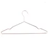 Cintres 17 pouces pour adultes, robustes, en or rose, vêtements, manteau, costume, chemise, robe (paquet de 50)