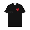 T-shirt streetwear stile moda di lusso 23 Spring Love Jacquard ricamo lavorato a maglia manica corta versione oversize Design per uomo Magliette Tees RZ2G