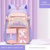 Cartable d'école primaire cartable pour filles sac à dos léger pour enfants cartable imperméable Kawaii sac à dos de grande capacité