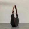 2024 nieuwe tassen designer luxe canvas handtas halve maan tas vintage okseltas ster hetzelfde model 3112