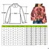 Blusas femininas Camisas Blusa para Mulheres Trabalho Casual Floral V-Pescoço Longo Lanterna Manga Oversize Camiseta Tops S a 3Xl Blusas Plus S Dhvef