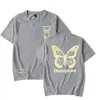 Men's T Shirts DannyLux BUTTERFLY T-Shirt 2024 Concert Merch Print Round Neck Unisex Trendy Tees Casual Short Sleeve Top