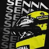 Hip Hop t-shirt Ayrton Senna F1 course Raer impression Streetwear loisirs t-shirt hommes à manches courtes cadeau Unique vêtements