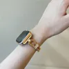 Женский браслет с бриллиантами для Apple Watch Band Series 9, 8, 7, 6 SE 5, 4, 3, регулируемый металлический ремешок для часов Ultra 2, 49 мм, 41 мм, 45 мм, 40 мм, 44 мм, ремень