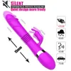 Altri articoli di bellezza per la salute Vibratore di spinta Vibrazione del grande dildo 10 cm su e giù per il clitoride G Spot Clitoride clitoride 18 + Giocattolo per adulti Erotico per donna Q240117