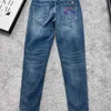 Herren-Jeans, Designer-Jeans, Herren-Damen-Mode, Premium-Briefdruck-Grafikhose, lässige, lockere Luxus-Denim-Hose