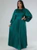 Элегантные платья для женщин, осенне-зимнее платье макси, женская традиционная одежда, сказочные вечеринки, большие размеры 240116