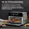 19 QT18L Комбинированная фритюрница, тостер и духовка от производителей Instant Pot, функции 14 в 1 Подходит для 12 пицц и 6 ломтиков хлеба 240116