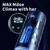 Autres articles de beauté de santé Chauffage automatique Sucer Vibration masculine Fellation Équipement de masturbation Machine Produits pour adultes pour homme Masturbateurs Coupe Q240117